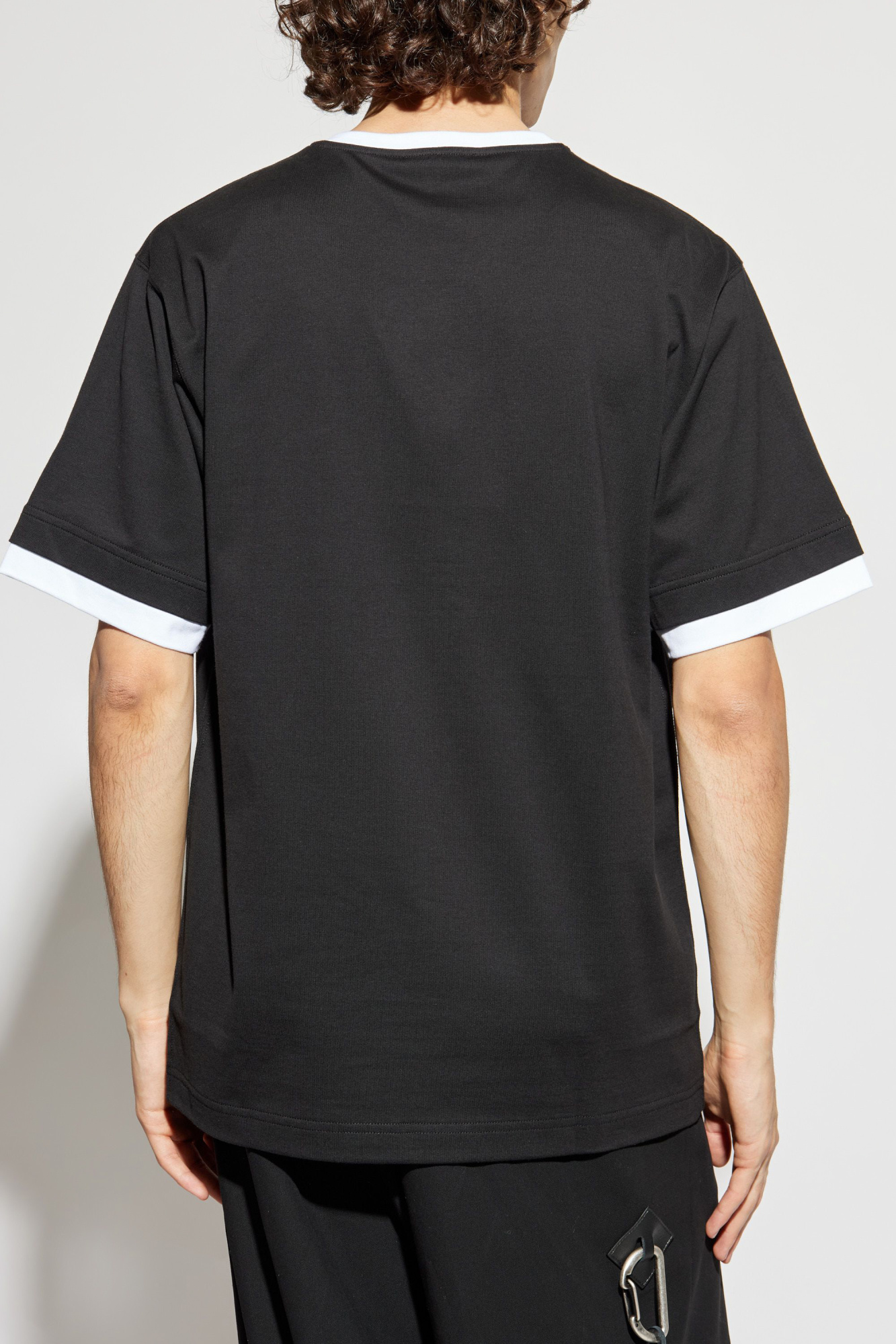 Black T-shirt with 'Majolica' print Dolce & Gabbana - Vitkac AS